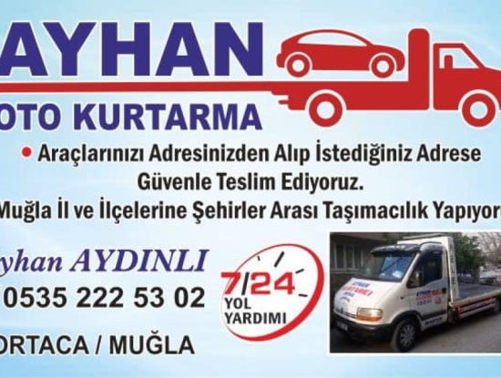 Muğla Ortaca Ve Çevresinde Oto Yol Yardımı: Ortaca Oto Yol Yardım