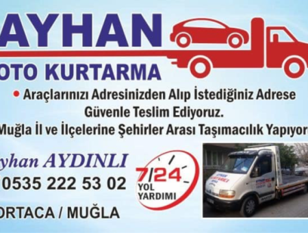 Muğla Ortaca Ve Çevresinde Oto Yol Yardımı: Ortaca Oto Yol Yardım